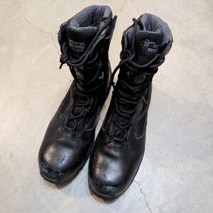 Tactical Research Boots Black Waterproof Men's 12R Belleville TR998ZWPCT Chrome